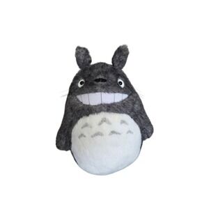 Studio Ghibli My Neighbor‎ Totoro Gray Plush Stuffed Toy Smiling Sun Arrow Japan